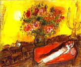 Le Ciel embrase by Marc Chagall